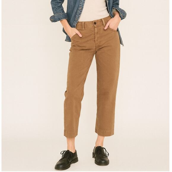 Nili Lotan Tomboy Pants in Caramel - Picture 1 of 9